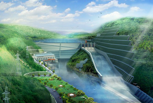 相山老挝南塔河1号水电站项目